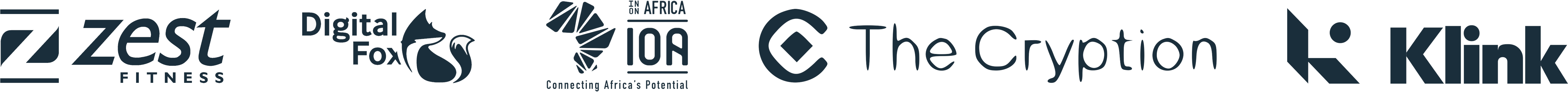 Zest Fitness, Digital Fox, IOA, The Cryption, Klink